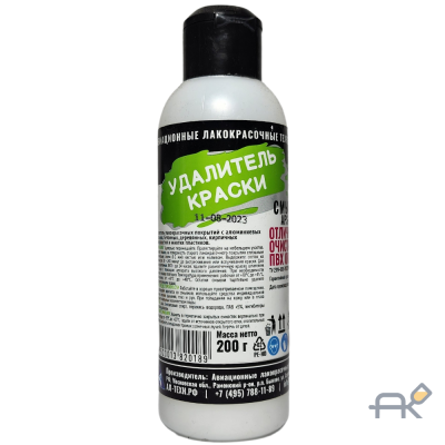 Смывка старой краски (APS-ECO) бутылка 200гр